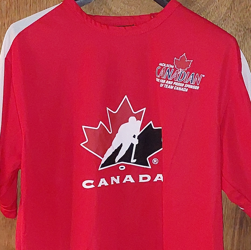 Molson Red Canada Hockey Shirt